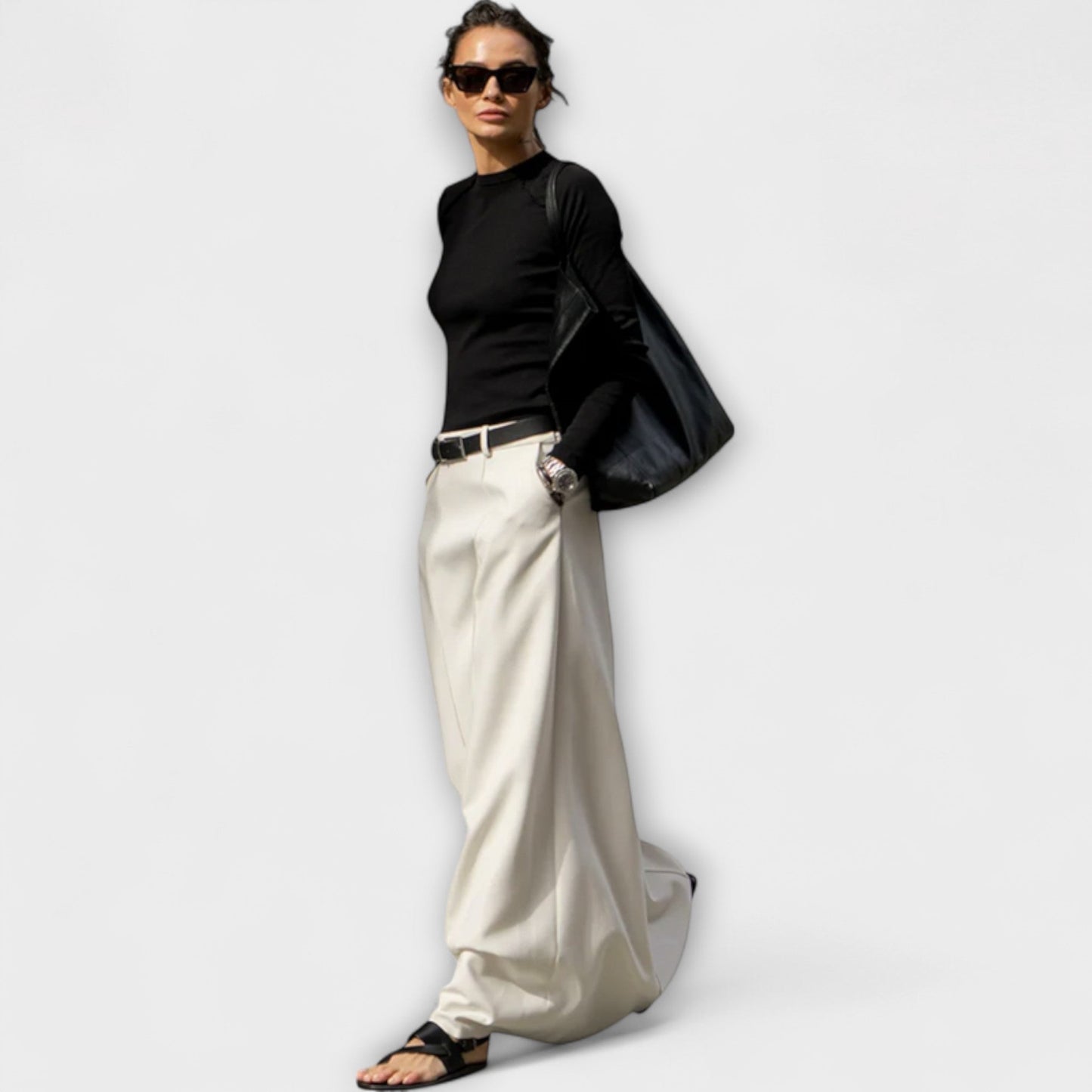Emma - H-Line Skirt with Modern Urban Style