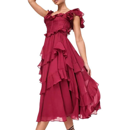 Elisa - Ruffle Detail Dress