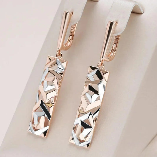 Chic Rectangular Earrings