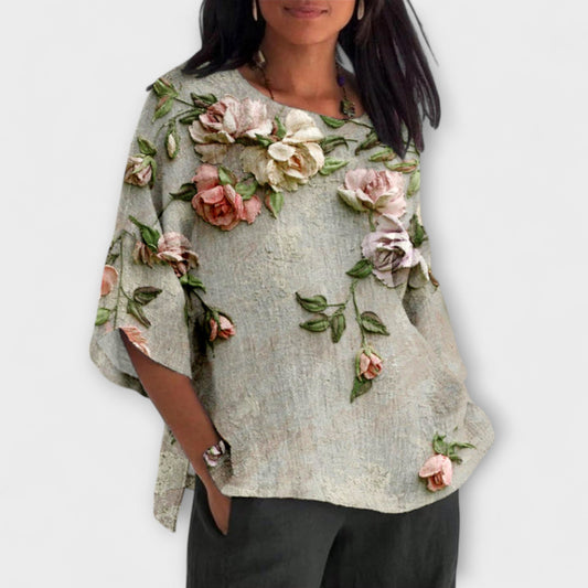 Amelia - Floral Print Top