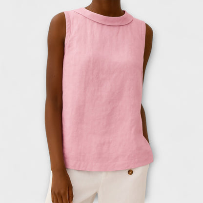 Brianna - Stylish Sleeveless Top