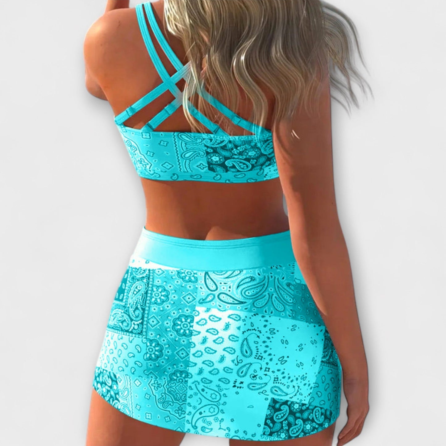 Pauline - Rock Bikini with Bow Detail