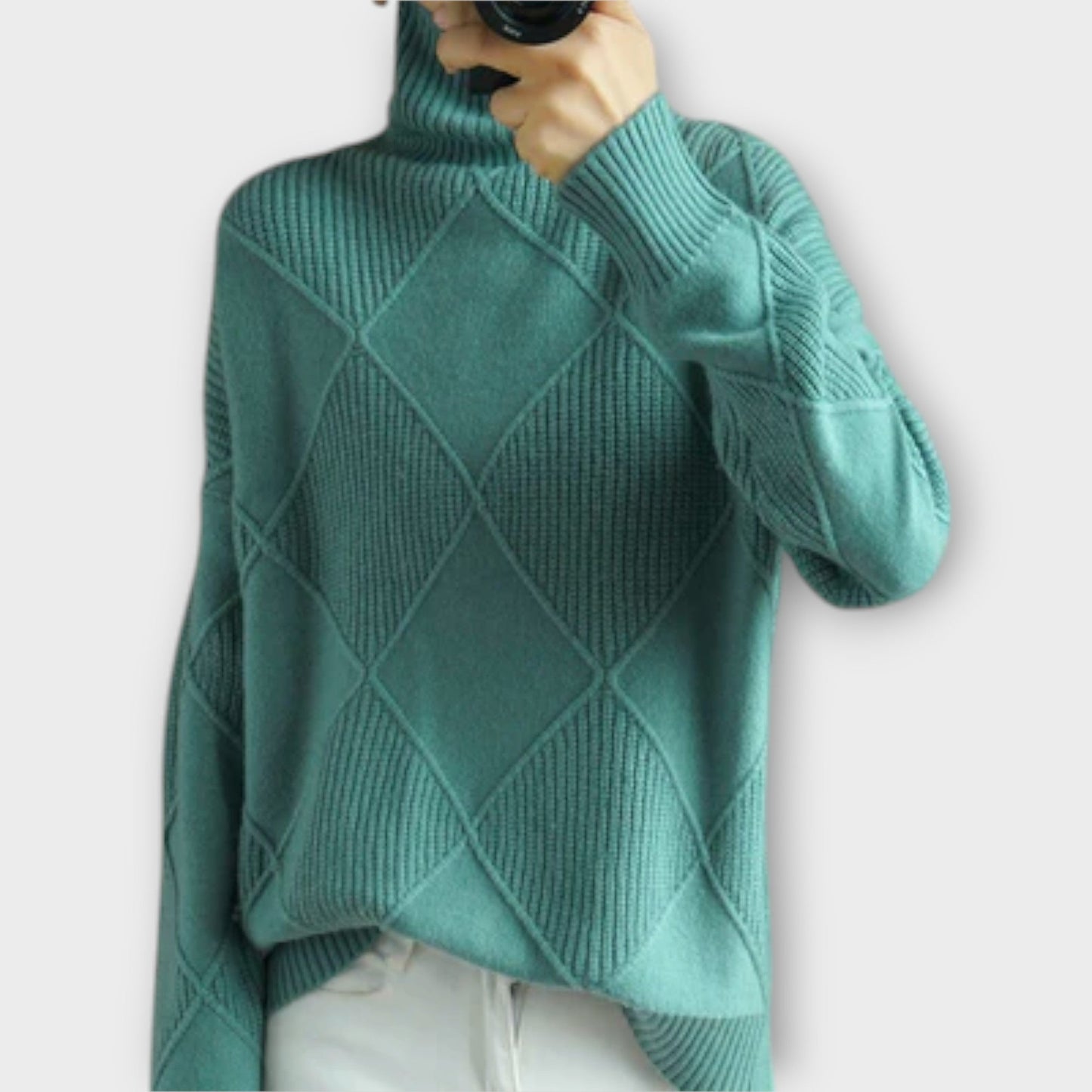 Melanie - Comfortable Turtleneck Sweater