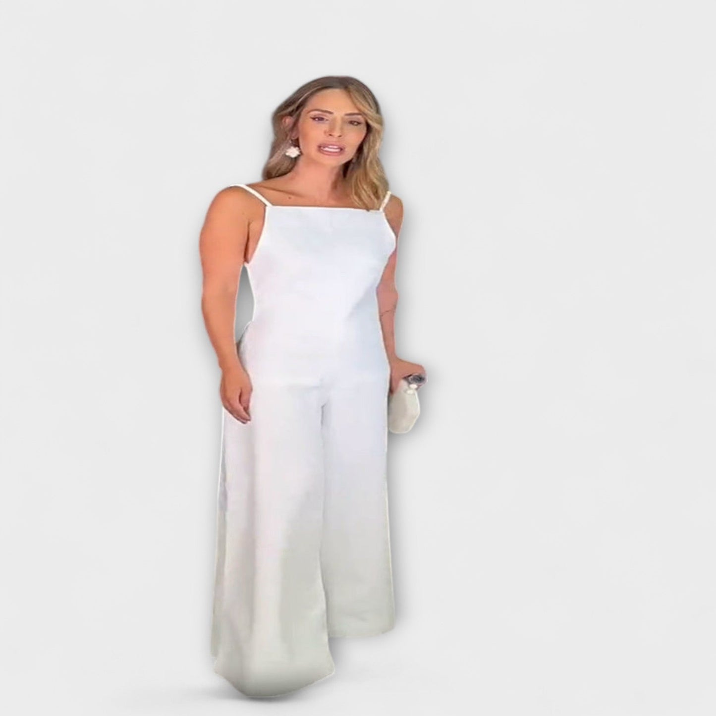 Ylva - Shimmering Halter Jumpsuit