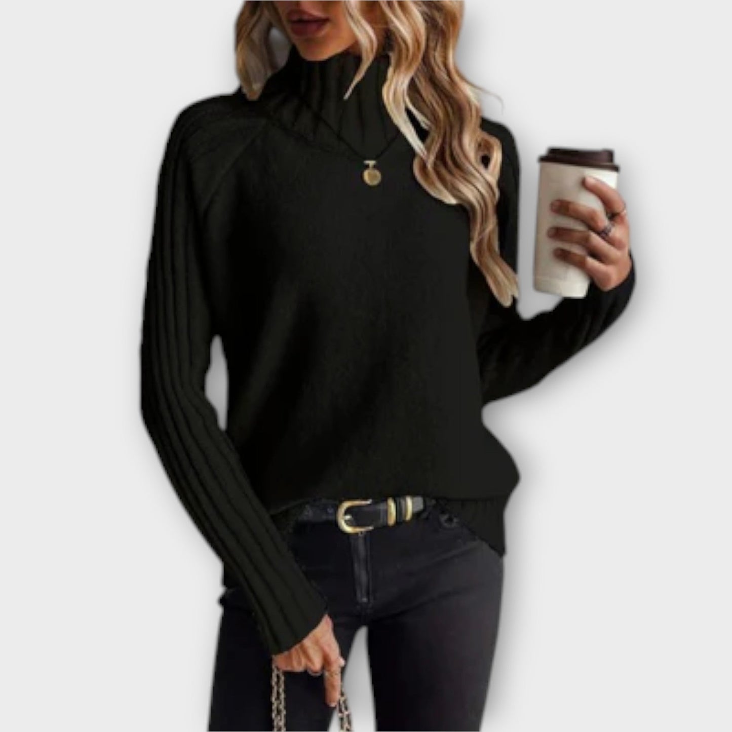 Hannah - Stylish Knit Sweater