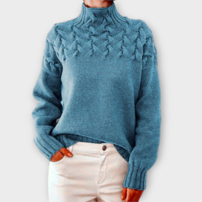 Eva - Women's Cable Knit Sweater