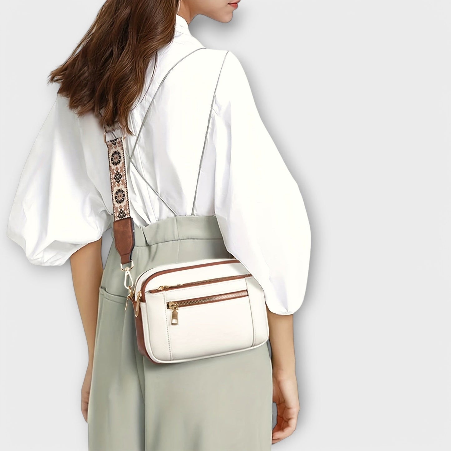 Lora - Vegan Leather Crossbody Bag