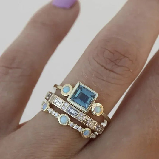 Vintage Blue Ring