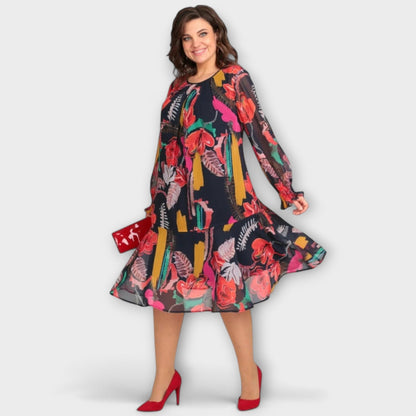 Caroline - Elegant Plus-Size Dress for Maximum Comfort