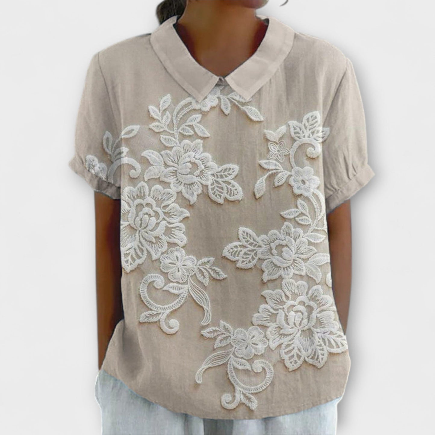Emma - Vintage Print Shirt