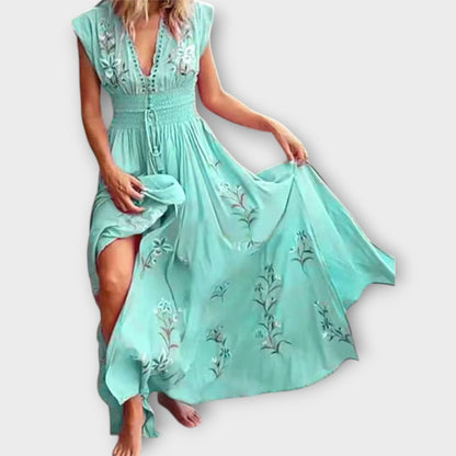 Felizia – Boho Dress with Captivating Embroidery
