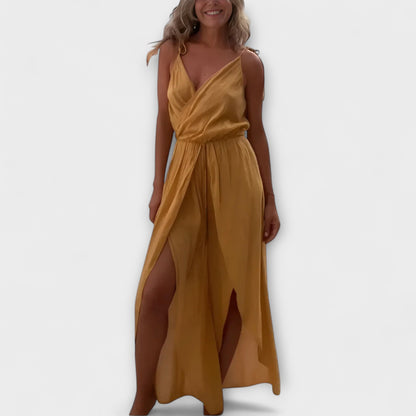 Anna - Donatila Side-Slit Jumpsuit