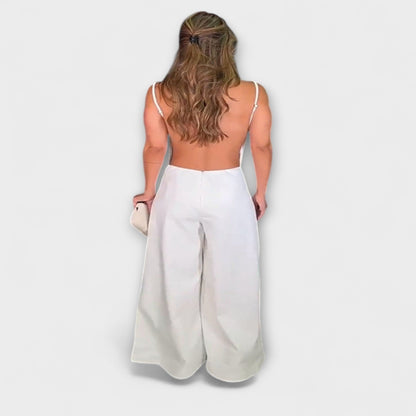 Ylva - Shimmering Halter Jumpsuit