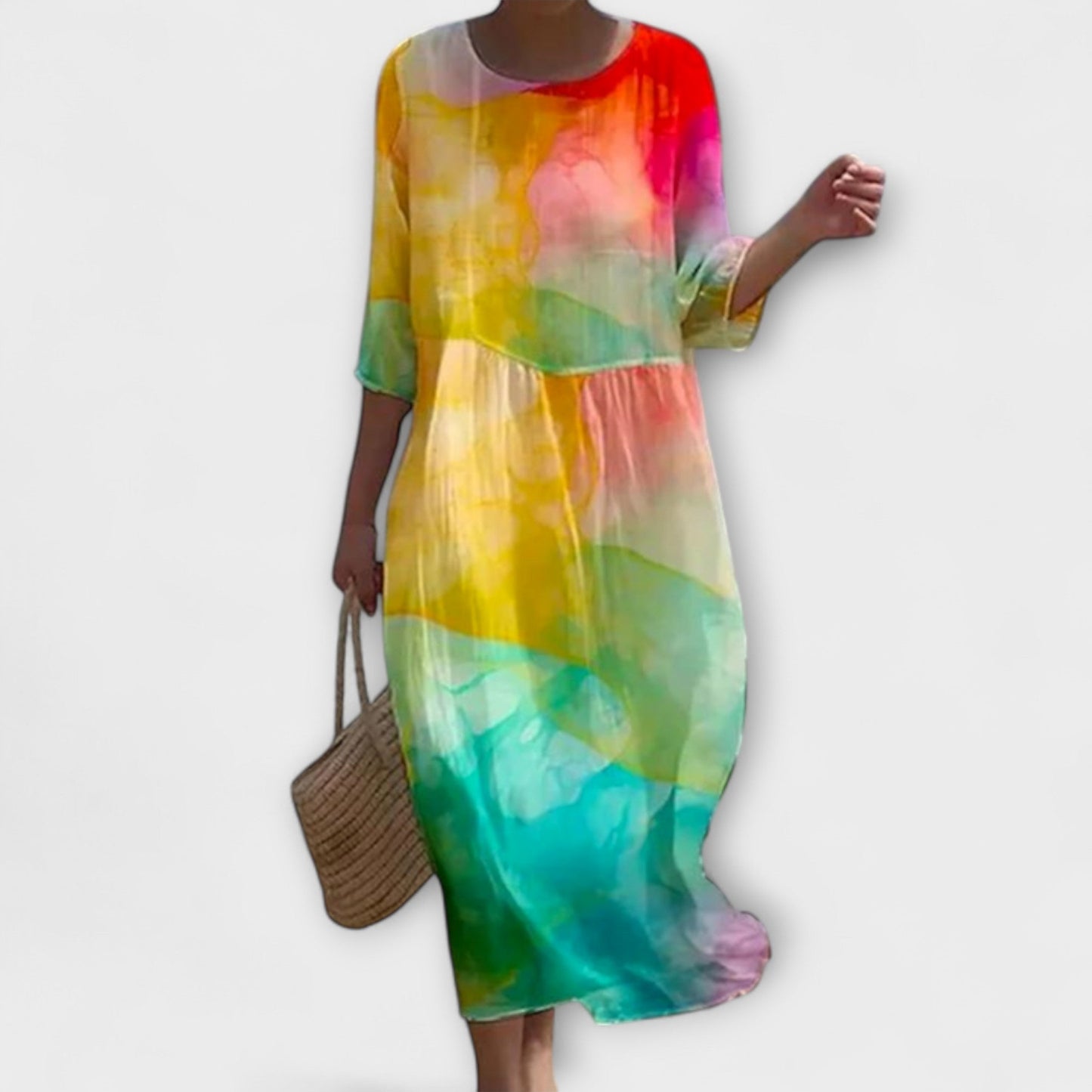 Miranda - Chic Floral Maxi Dress