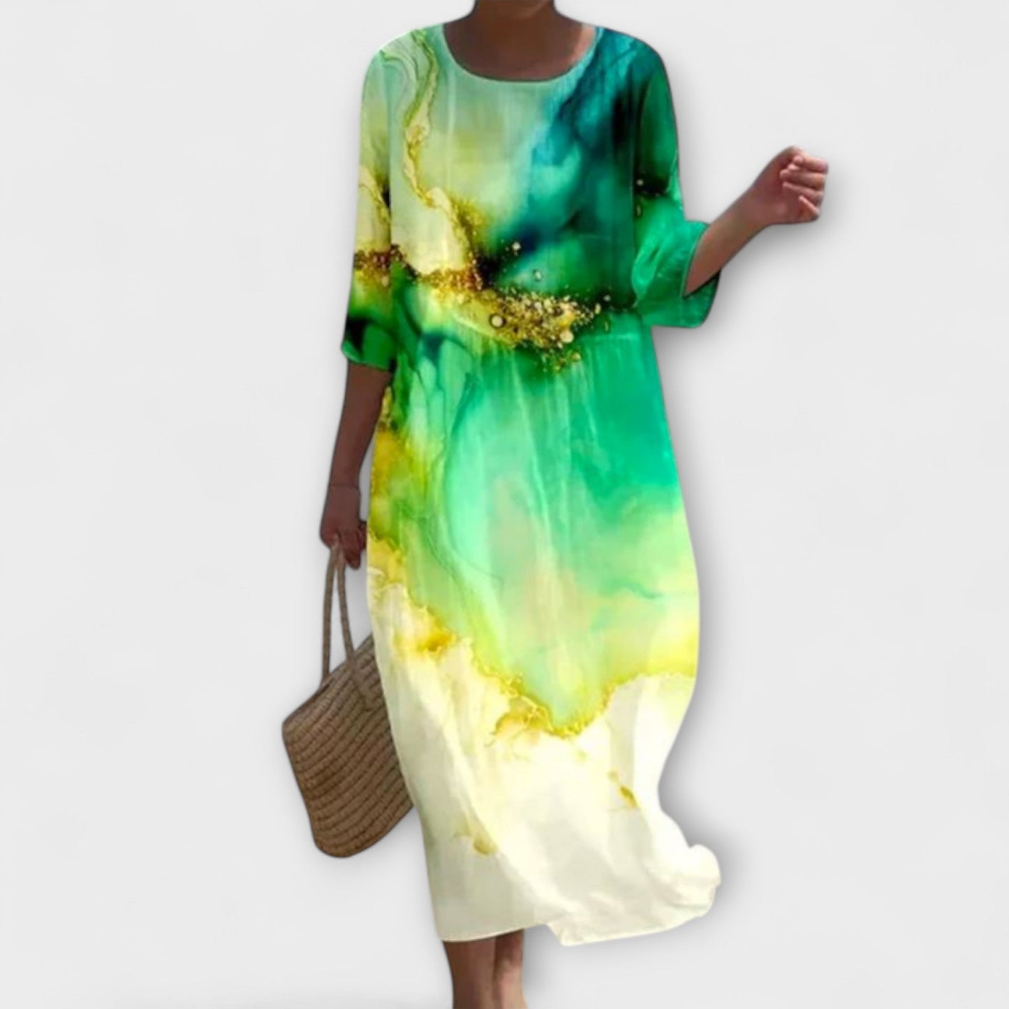 Miranda - Chic Floral Maxi Dress
