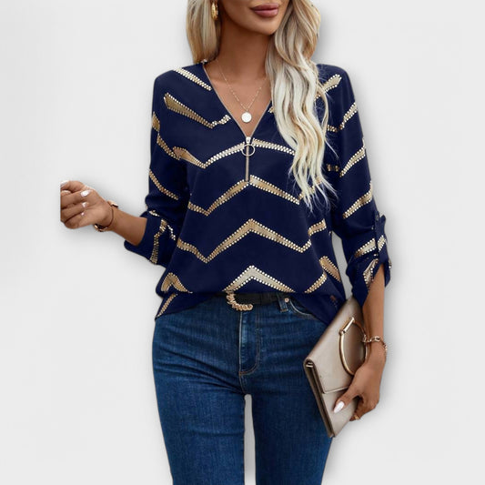 Emma - Classic Elegant Blouse