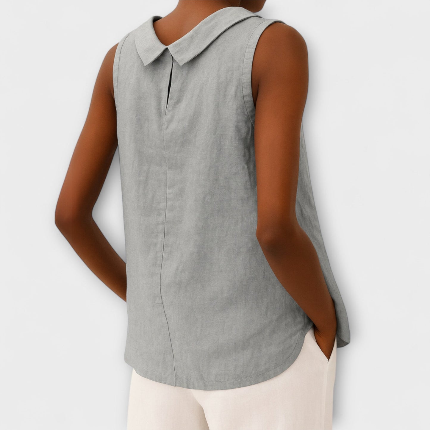 Brianna - Stylish Sleeveless Top