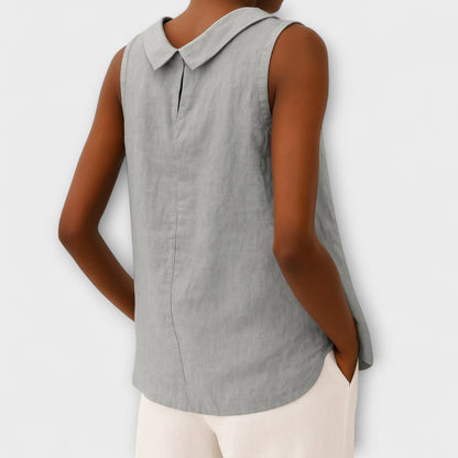 Brianna - Stylish Sleeveless Top