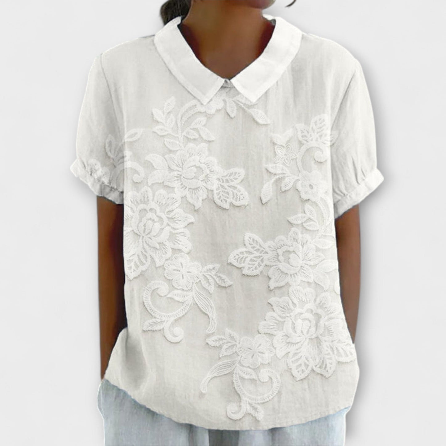 Emma - Vintage Print Shirt