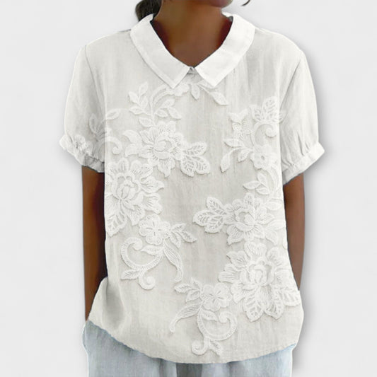 Emma - Vintage Print Shirt