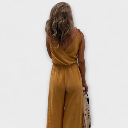 Anna - Donatila Side-Slit Jumpsuit