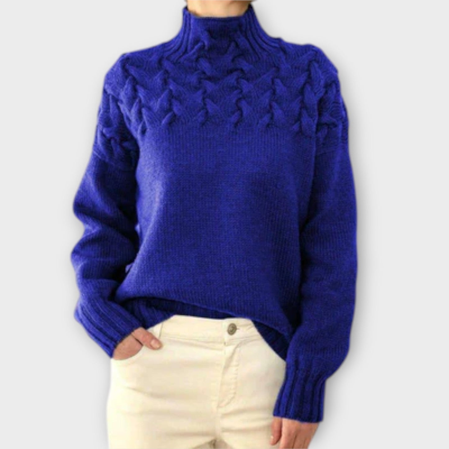Eva - Women's Cable Knit Sweater