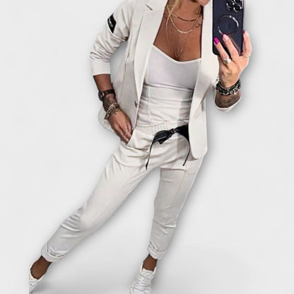 Malou - Matching Set of Top, Jacket, and Pants