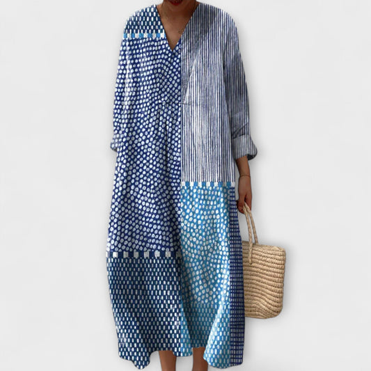 Irmgard – Stylish Knee-Length Cotton Dress