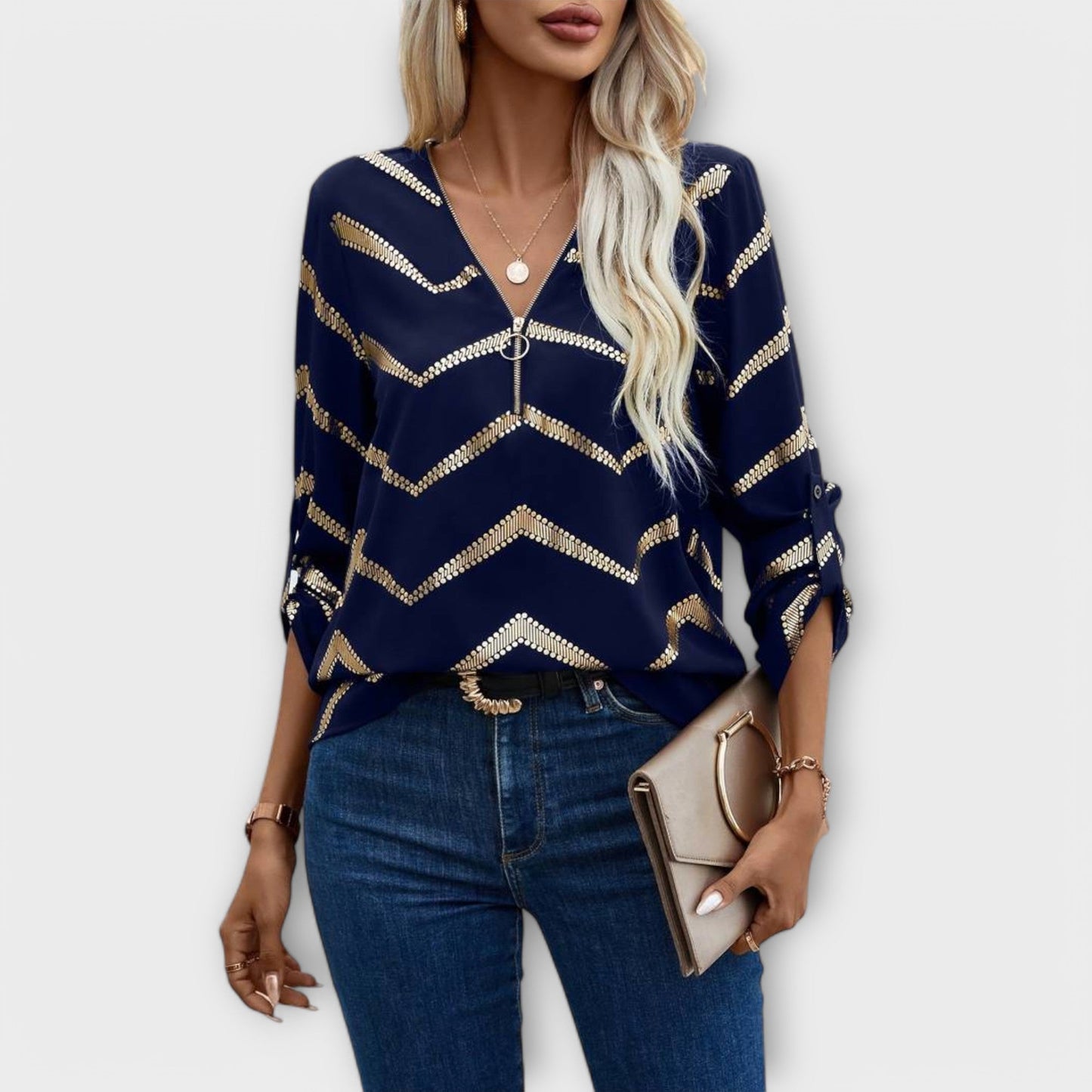 Emma - Classic Elegant Blouse