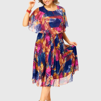 Comfortable Chiffon Dresses in Plus Sizes