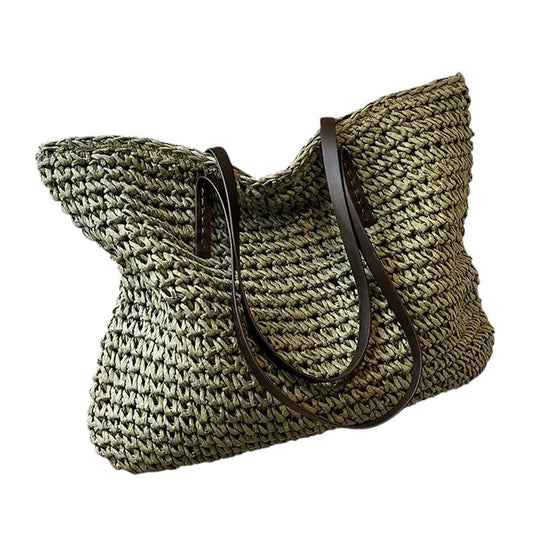 Lora Woven Tote Bag