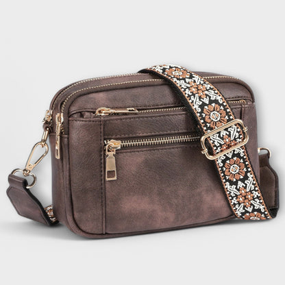 Lora - Vegan Leather Crossbody Bag