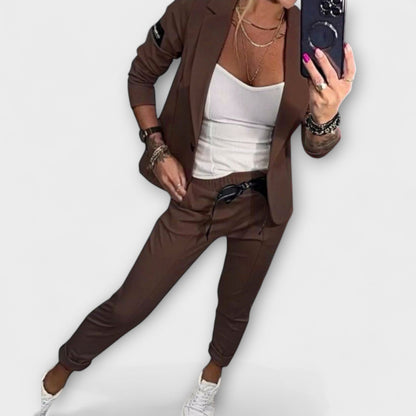 Malou - Matching Set of Top, Jacket, and Pants