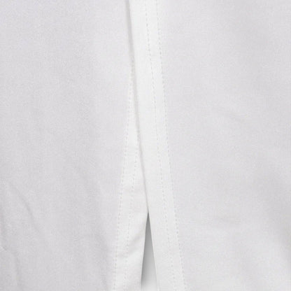 Selah - White Long Sleeve Dress with Waist Cutout and Rhinestone Details