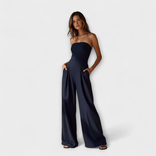 Amélie - Chic Strapless Jumpsuit