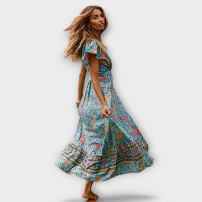Shylin Bohemian Maxi Dress