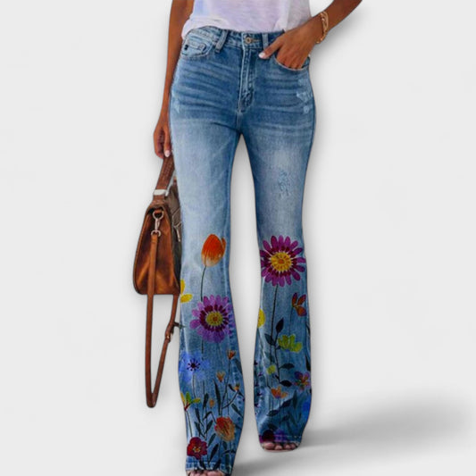 Floral Print Pants
