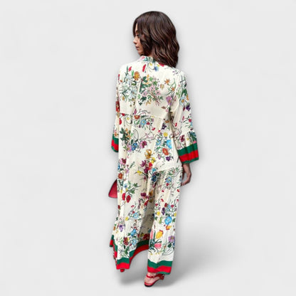Oriana - Floral Print Maxi Dress