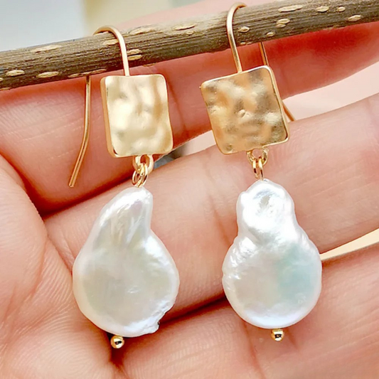 Vintage Freshwater Pearl Earrings