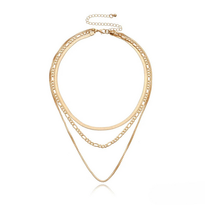 Vintage 3-Piece Stacked Necklace