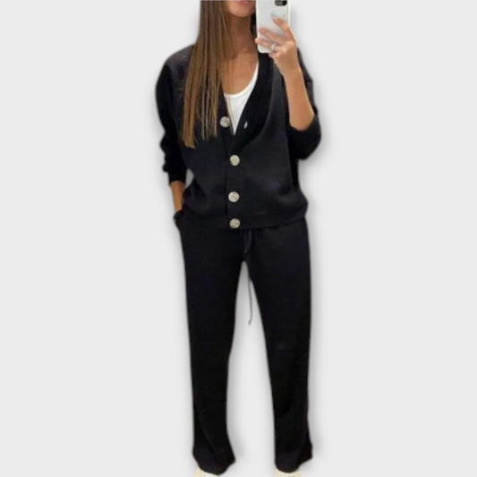 Chantal – Cardigan and Pants Set