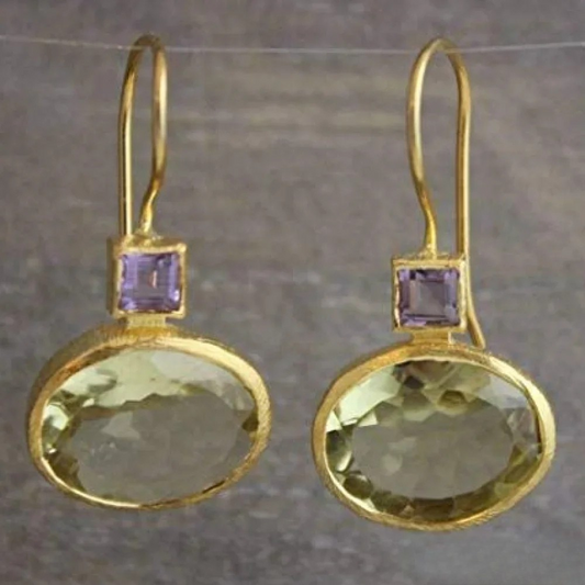 Vintage Green Earrings