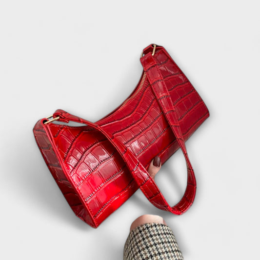 Lora - Glossy Leather Bag