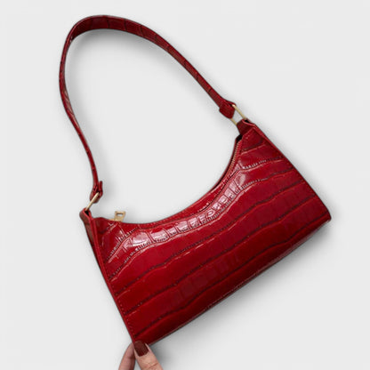 Lora - Glossy Leather Bag