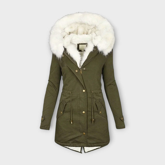 Ivara - Waterproof Winter Jacket with Fur Lining