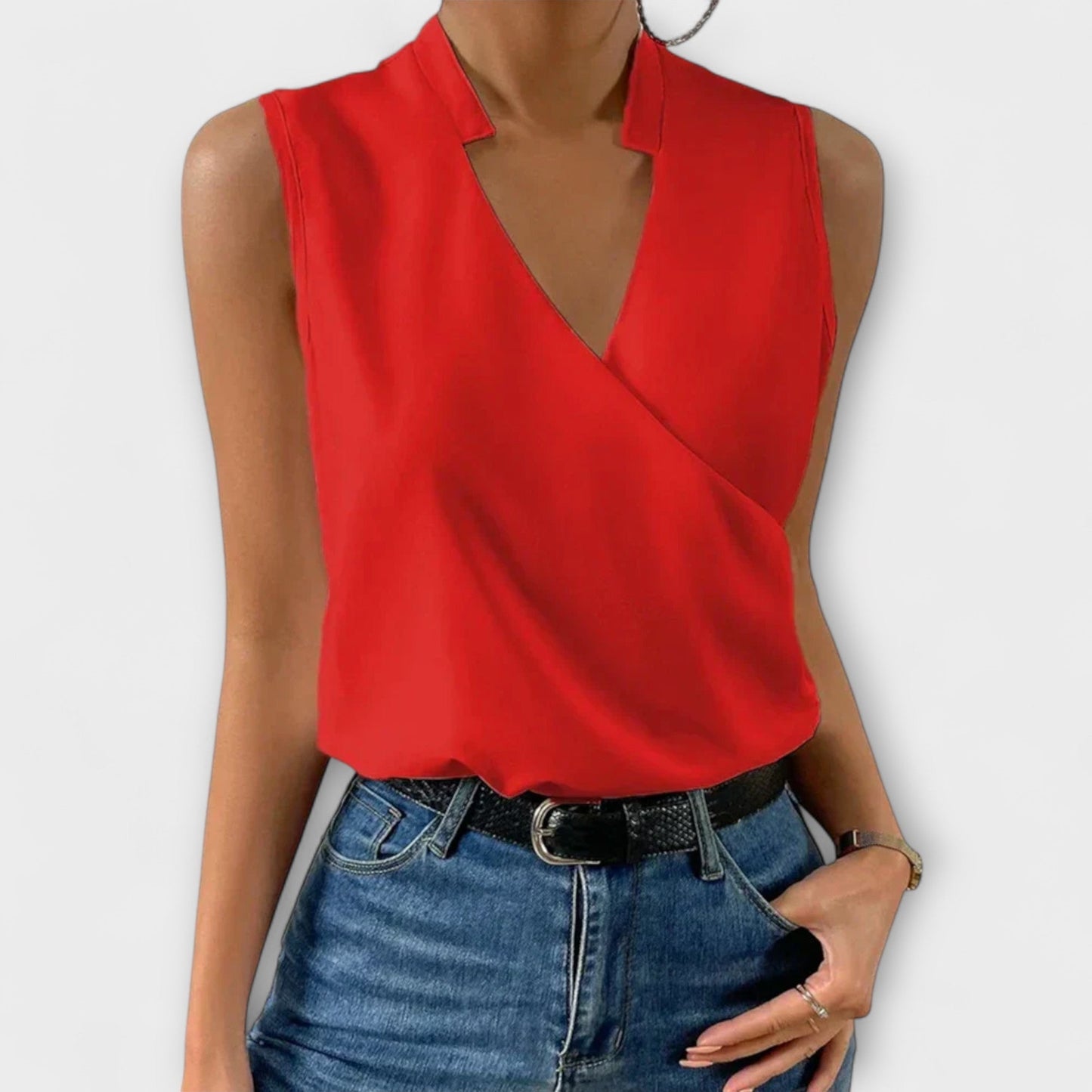 Soft V-Neck Summer Top