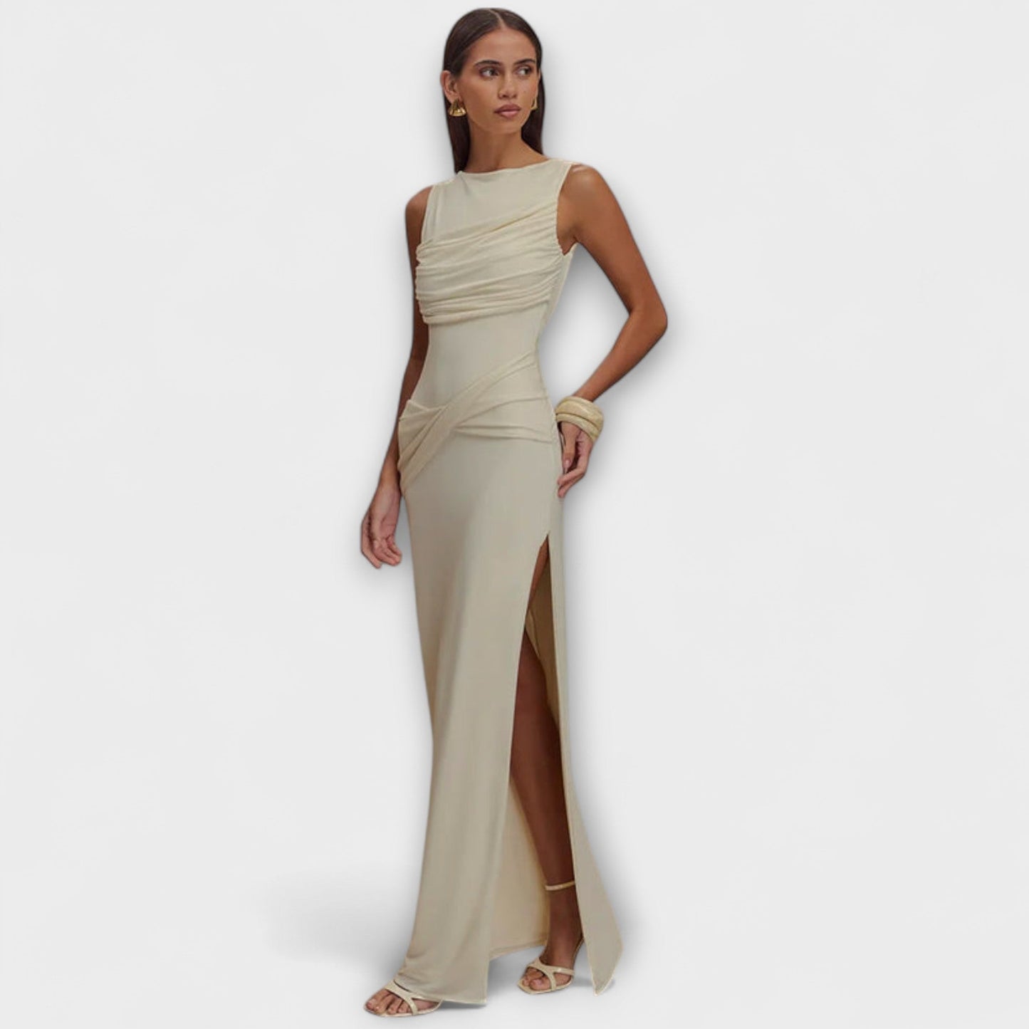 Rieke - Chic Maxi Dress with High Slit