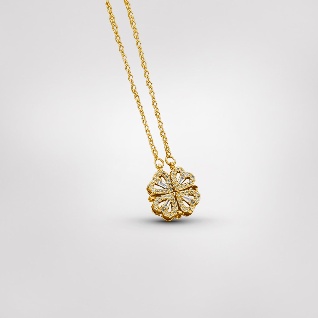 Four-Leaf Clover Pendant Necklace
