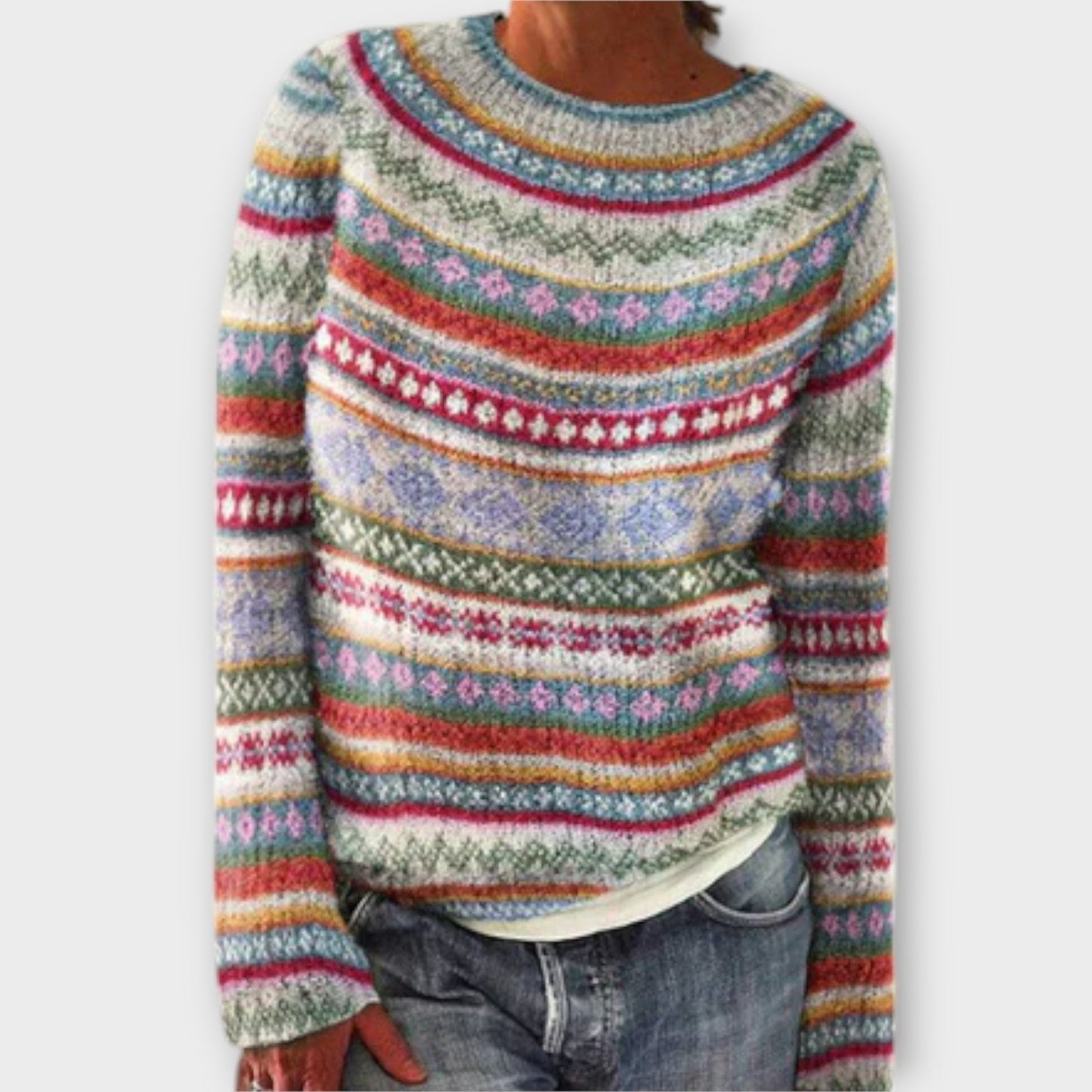 Women's Vintage Knit Sweater