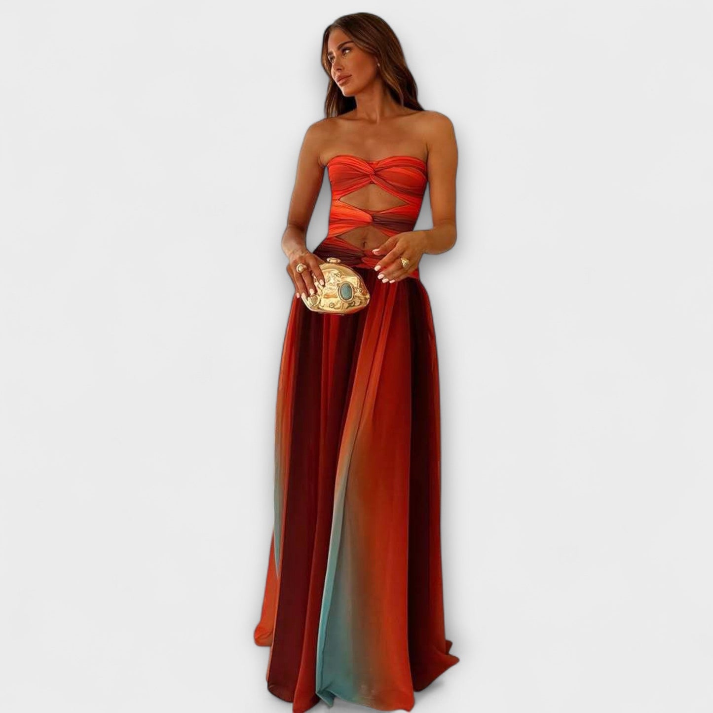 Laney - Off-the-Shoulder Maxi Dress